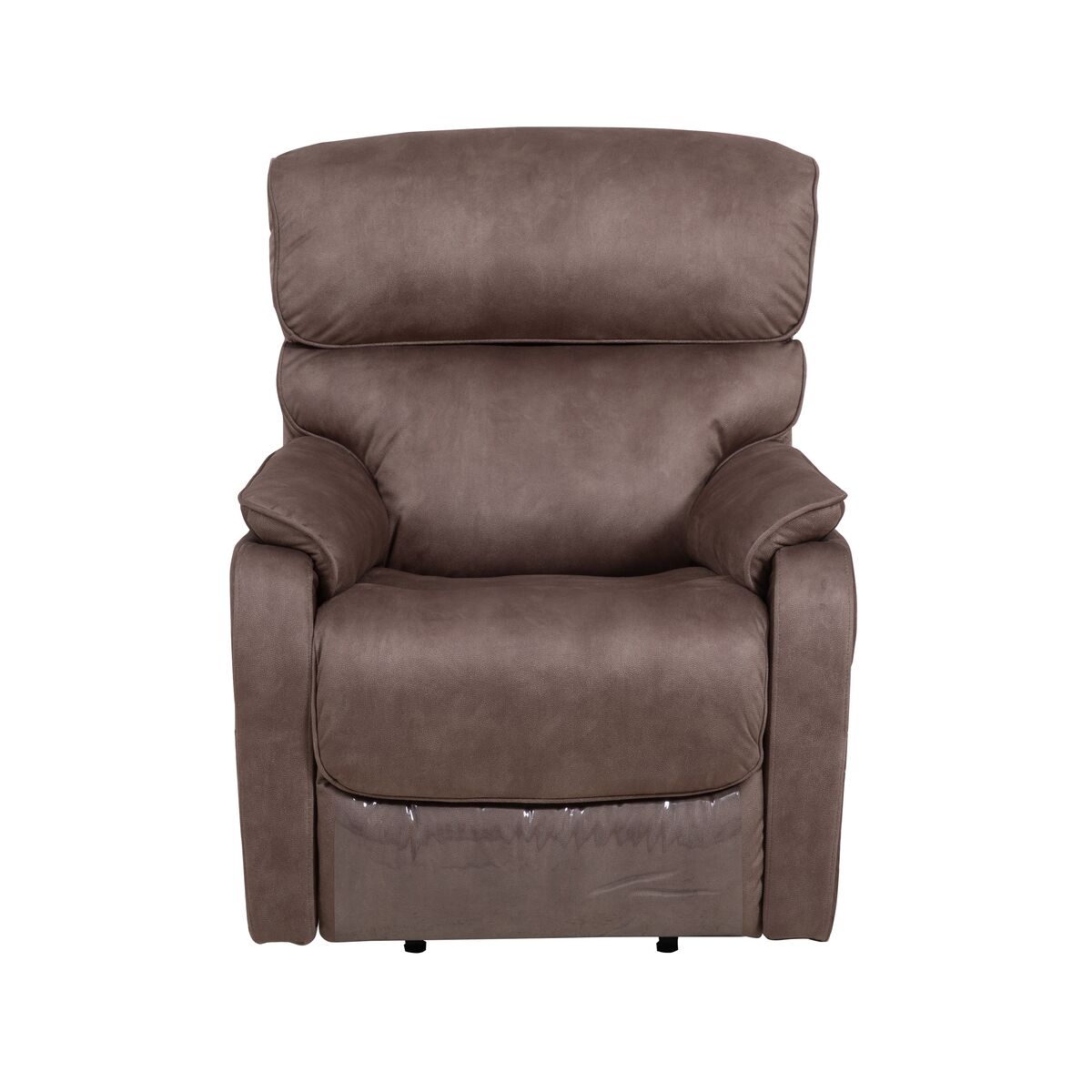 Manwah Power Lift Recliner Chair with Head Rest Brown K70296BML11EL